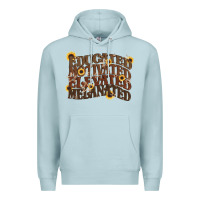 Blue Mist educated motivated elevated melanated juneteenth Premium Hoodie - CowGirlArtShop