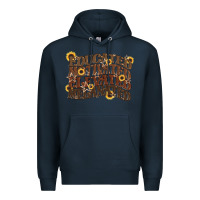 Navy educated motivated elevated melanated juneteenth Premium Hoodie - CowGirlArtShop
