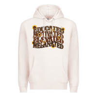 Pale Pink educated motivated elevated melanated juneteenth Premium Hoodie - CowGirlArtShop