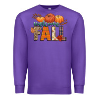 Purple welcome fall Premium Sweatshirt - CowGirlArtShop