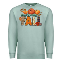 Seafoam welcome fall Premium Sweatshirt - CowGirlArtShop