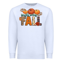 White welcome fall Premium Sweatshirt - CowGirlArtShop