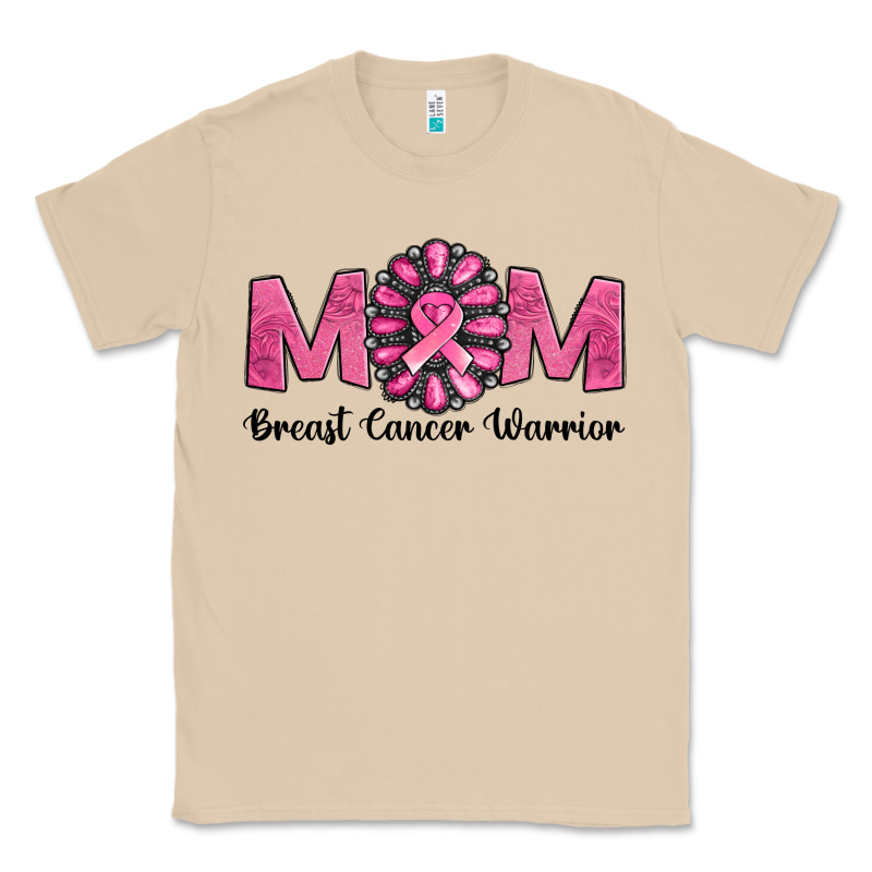 Breast Cancer Warrior Mom Classic Tee by NancyCooperArtShop | Teevron
