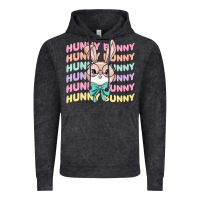 Vintage Black hunny bunny Vintage Hoodie - MaliasSmallBusiness