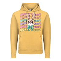 Vintage Mustard hunny bunny Vintage Hoodie - MaliasSmallBusiness