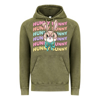 Vintage Olive hunny bunny Vintage Hoodie - MaliasSmallBusiness