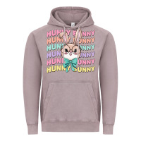 Vintage Zinc hunny bunny Vintage Hoodie - MaliasSmallBusiness