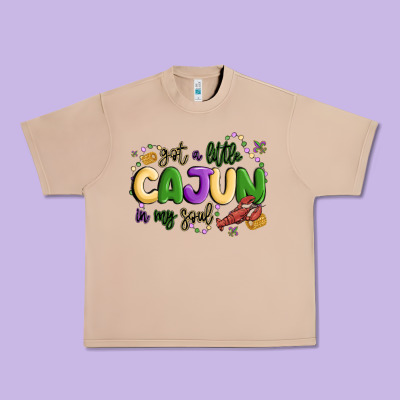 Got A Little Cajun In My Soul Urban Heavy Tee Designed By Maliassmallbusiness