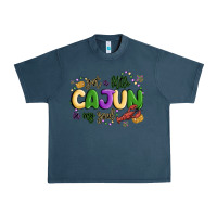 Midnight Navy got a little cajun in my soul Urban Heavy Tee - MaliasSmallBusiness