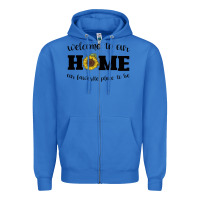 True Royal welcome to our Home Sunflower Zipper Hoodie - Bettercallsaul