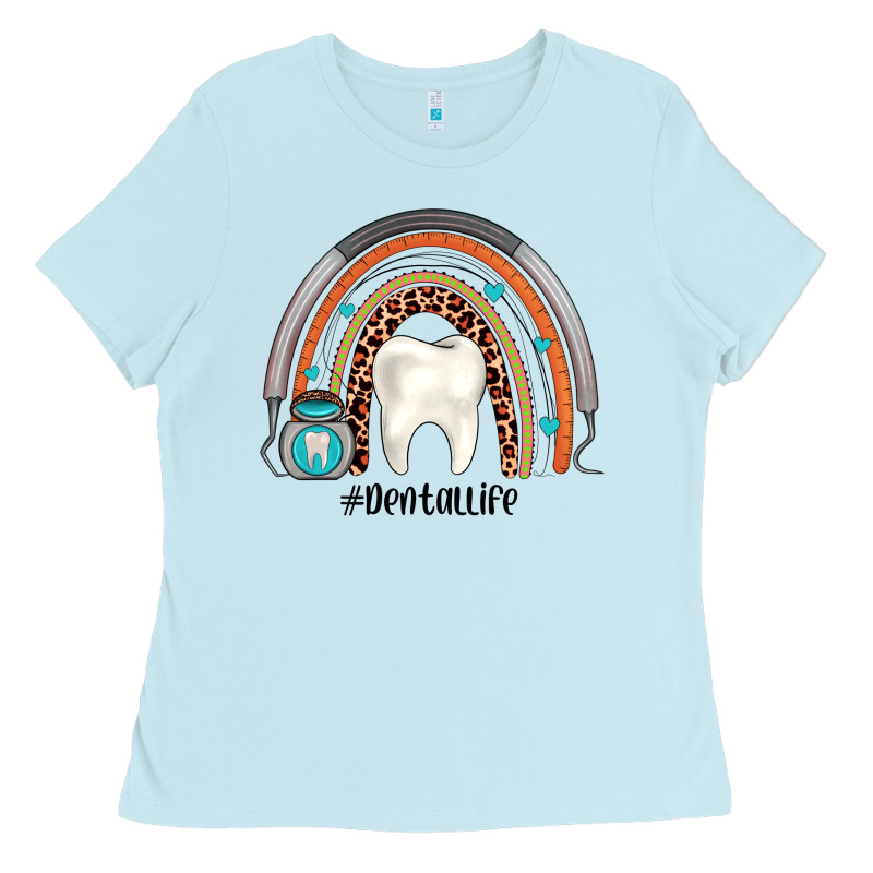 Dentallife Rainbow Ladies Tee by JahusDesignShop | Teevron