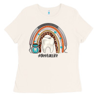 Bone dentallife rainbow Ladies Tee - JahusDesignShop