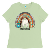 Matcha dentallife rainbow Ladies Tee - JahusDesignShop