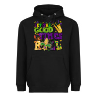 Black let the good times roll Heavyweight Hoodie - CowGirlArtShop