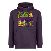 Plum let the good times roll Heavyweight Hoodie - CowGirlArtShop