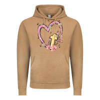 Vintage Camel heart cross Vintage Hoodie - MaliasSmallBusiness