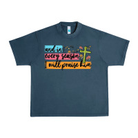 Midnight Navy and in every season i will praise him Urban Heavy Tee - MaliasSmallBusiness