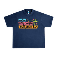Navy and in every season i will praise him Urban Heavy Tee - MaliasSmallBusiness