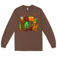 Chestnut its fall yall Long Sleeve Tee - MaliasSmallBusiness