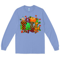 Colony Blue its fall yall Long Sleeve Tee - MaliasSmallBusiness