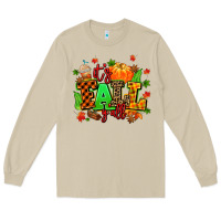 Mushroom its fall yall Long Sleeve Tee - MaliasSmallBusiness