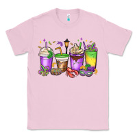 Bubblegum Pink mardi gras coffee cups Classic Tee - MaliasSmallBusiness