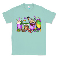 Seafoam mardi gras coffee cups Classic Tee - MaliasSmallBusiness