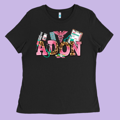 Adon Nurse Ladies Tee Designed By Adodesignshop