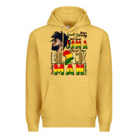 Antique Gold i am a black man Premium Hoodie - CowGirlArtShop