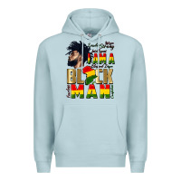 Blue Mist i am a black man Premium Hoodie - CowGirlArtShop