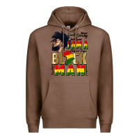 Chestnut i am a black man Premium Hoodie - CowGirlArtShop