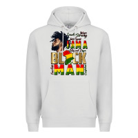 Dove Grey i am a black man Premium Hoodie - CowGirlArtShop