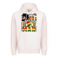Pale Pink i am a black man Premium Hoodie - CowGirlArtShop
