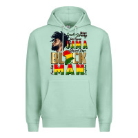 Seafoam i am a black man Premium Hoodie - CowGirlArtShop