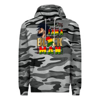 Slate Camo i am a black man Premium Hoodie - CowGirlArtShop