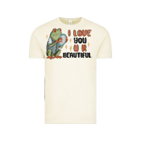 I Love You U R Beautiful Frog Vintage Tee | Teevron