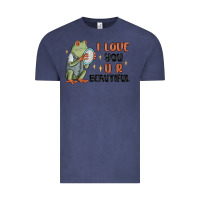 Vintage Denim i love you u r beautiful frog Vintage Tee - MaliasSmallBusiness