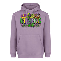 Lavender happy mardi gras yall Heavyweight Hoodie - CowGirlArtShop