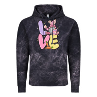 Cloud Black love easter gnome Vintage Hoodie - MaliasSmallBusiness