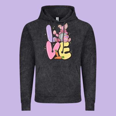 Love Easter Gnome Vintage Hoodie Designed By Maliassmallbusiness