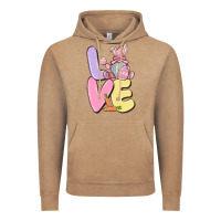 Vintage Coffee love easter gnome Vintage Hoodie - MaliasSmallBusiness
