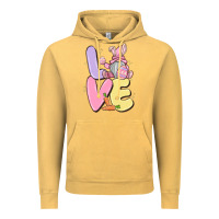 Vintage Mustard love easter gnome Vintage Hoodie - MaliasSmallBusiness