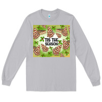 Moon Dust tis the season christmas tree cake Long Sleeve Tee - MaliasSmallBusiness