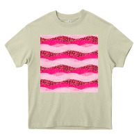 Mossy valentines day glitter and leopard seamless pattern Heavy Core Tee - BundleAndBundleShop