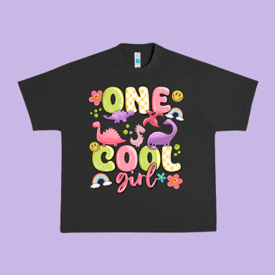 One Cool Girl Urban Heavy Tee Designed By Maliassmallbusiness