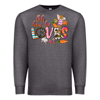 Charcoal Heather oh how he loves us Premium Sweatshirt - CowGirlArtShop