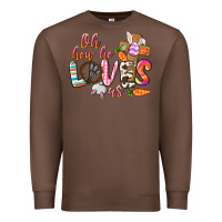Chestnut oh how he loves us Premium Sweatshirt - CowGirlArtShop