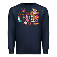 Navy oh how he loves us Premium Sweatshirt - CowGirlArtShop