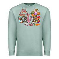 Seafoam oh how he loves us Premium Sweatshirt - CowGirlArtShop