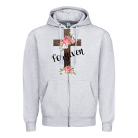 Heather Grey Forgiven Zipper Hoodie - Bettercallsaul